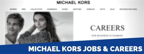 michael kors karriere|Michael Kors job opportunities.